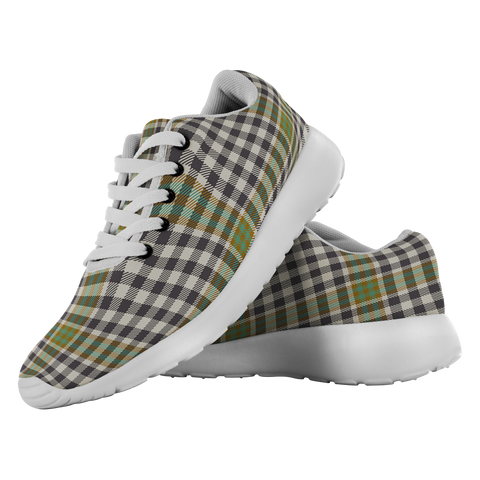 Image of ScottishShop Tartan Sneakers Burns Check Scotland Running Shoes - shirtskishirt