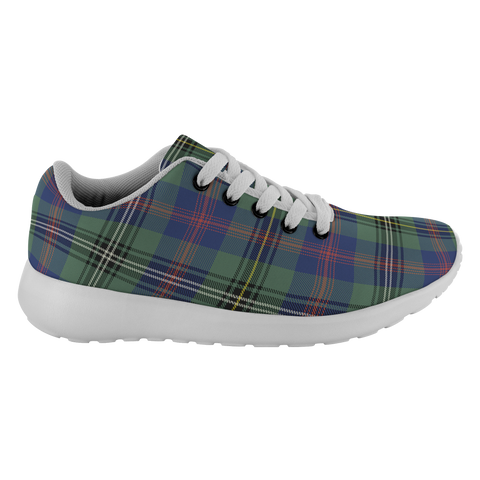 Image of Tartan Sneakers - Wood Scotland | Unisex Tartan Running Shoes | Sneakers Men & Women Tartan Shoes