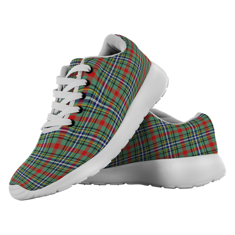 Image of ScottishShop Tartan Sneakers Bisset Scotland Running Shoes - shirtskishirt