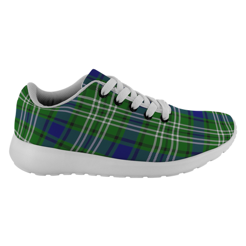 Image of Tartan Sneakers - Tweedside Scotland | Unisex Tartan Running Shoes | Sneakers Men & Women Tartan Shoes