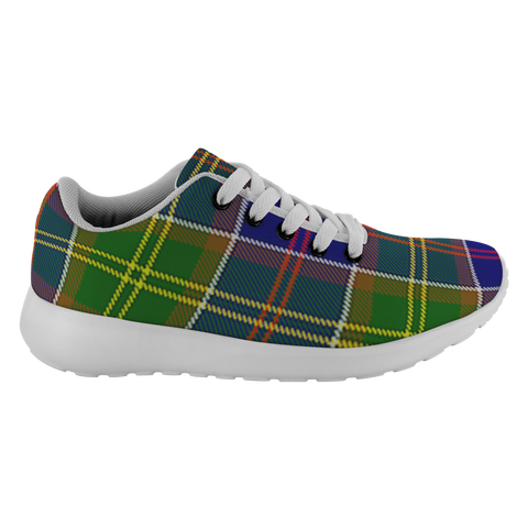 Image of Tartan Sneakers - Whitelaw Modern Scotland | Unisex Tartan Running Shoes | Sneakers Men & Women Tartan Shoes