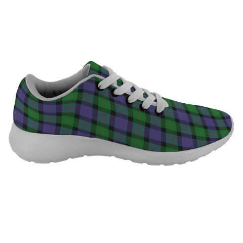 Image of ScottishShop Tartan Sneakers Blair Scotland Running Shoes - shirtskishirt