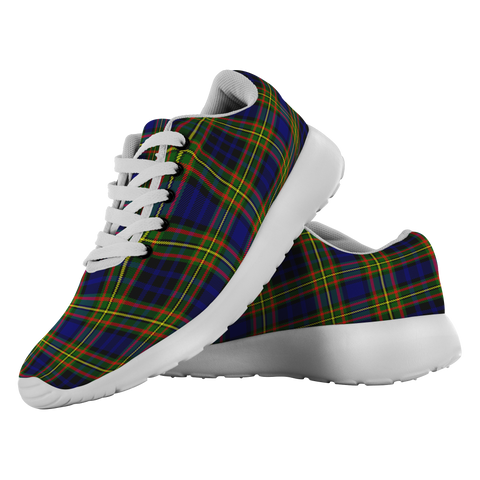 Image of ScottishShop Tartan Sneakers Clelland Scotland Tartan Running Shoes - shirtskishirt