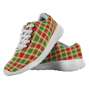 Tartan Sneakers - Gibson Scotland | Unisex Tartan Running Shoes | Sneakers Men & Women Tartan Shoes