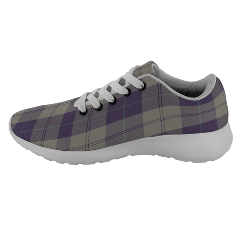 Image of ScottishShop Tartan Sneakers Cunningham Dress Blue Dancers Scotland Tartan Running Shoes - shirtskishirt