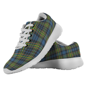 Tartan Sneakers - MacLellan Scotland | Unisex Tartan Running Shoes | Sneakers Men & Women Tartan Shoes