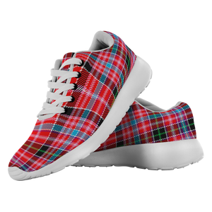 Tartan Sneakers - Straiton Scotland | Unisex Tartan Running Shoes | Sneakers Men & Women Tartan Shoes