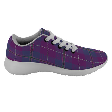 Image of Tartan Sneakers - Pride Of Glencoe Scotland | Unisex Tartan Running Shoes | Sneakers Men & Women Tartan Shoes