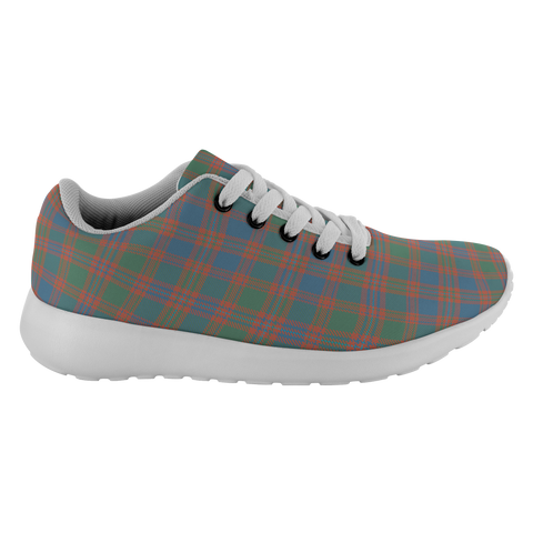 Image of Tartan Sneakers - MacIntyre Ancient Scotland | Unisex Tartan Running Shoes | Sneakers Men & Women Tartan Shoes