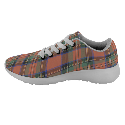 Image of Tartan Sneakers - Stewart Royal Ancient Scotland | Unisex Tartan Running Shoes | Sneakers Men & Women Tartan Shoes