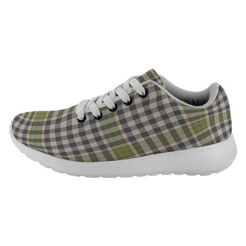 Image of ScottishShop Tartan Sneakers Burns Check Scotland Running Shoes - shirtskishirt