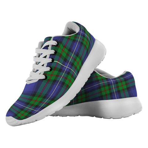 Image of Tartan Sneakers - Robertson Hunting Modern Scotland | Unisex Tartan Running Shoes | Sneakers Men & Women Tartan Shoes