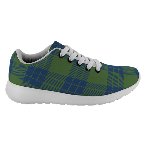 Image of Tartan Sneakers - Montgomery Hunting Scotland | Unisex Tartan Running Shoes | Sneakers Men & Women Tartan Shoes