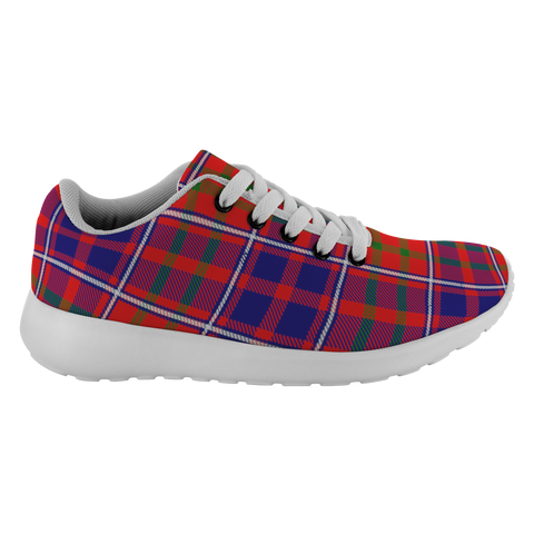 Image of ScottishShop Tartan Sneakers Cameron Of Lochiel Modern Scotland Tartan Running Shoes - shirtskishirt