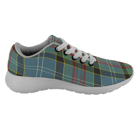 Image of Tartan Sneakers - Walkinshaw Scotland | Unisex Tartan Running Shoes | Sneakers Men & Women Tartan Shoes