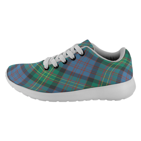 Image of ScottishShop Tartan Sneakers Bowie Ancient Scotland Running Shoes - shirtskishirt