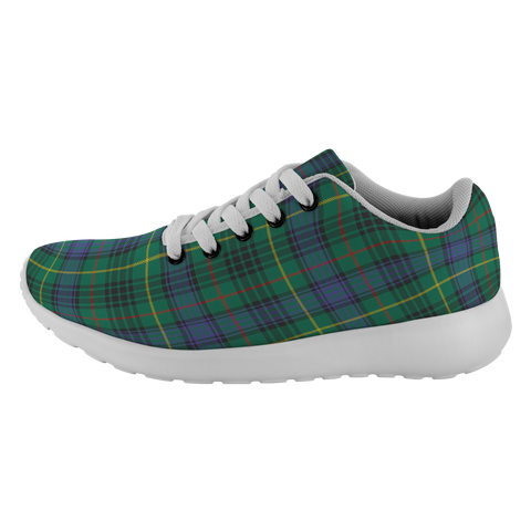 Image of Tartan Sneakers - Stewart Hunting Modern Scotland | Unisex Tartan Running Shoes | Sneakers Men & Women Tartan Shoes