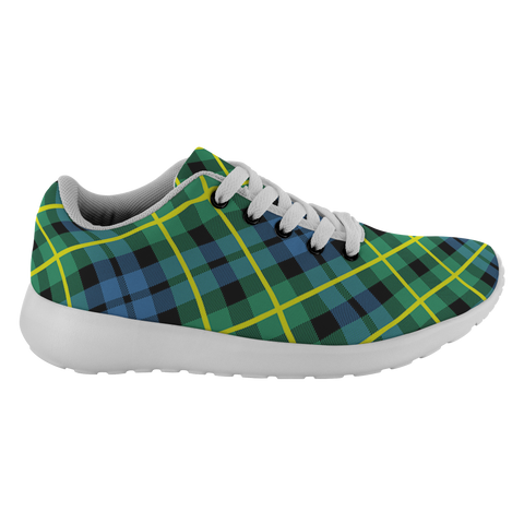 Image of ScottishShop Tartan Sneakers Campbell Of Breadalbane Ancient Scotland Tartan Running Shoes - shirtskishirt