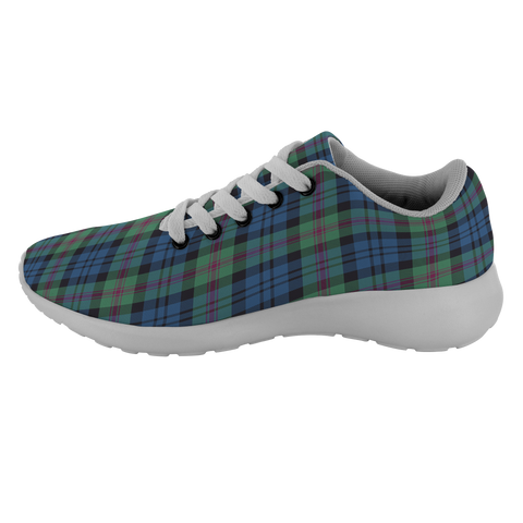 Image of ScottishShop Tartan Sneakers Baird Ancient Scotland Running Shoes - shirtskishirt