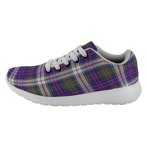 Image of Tartan Sneakers - MacDonald Dress Modern Scotland | Unisex Tartan Running Shoes | Sneakers Men & Women Tartan Shoes