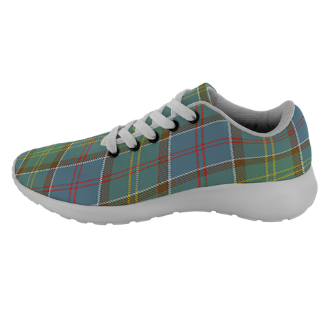 Image of Tartan Sneakers - Whitelaw Ancient Scotland | Unisex Tartan Running Shoes | Sneakers Men & Women Tartan Shoes