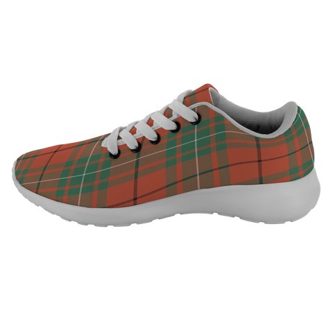 Image of Tartan Sneakers - MacAuley Ancient Scotland | Unisex Tartan Running Shoes | Sneakers Men & Women Tartan Shoes