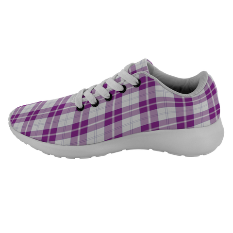 Image of ScottishShop Tartan Sneakers Dunlop Dress Scotland Tartan Running Shoes - shirtskishirt