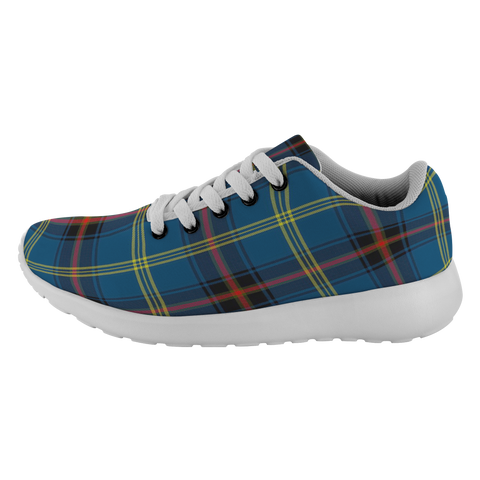 Image of Tartan Sneakers - Grewar Scotland | Unisex Tartan Running Shoes | Sneakers Men & Women Tartan Shoes