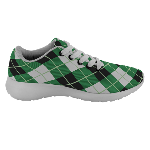 Image of ScottishShop Tartan Sneakers Argyle Diagonal Diamond Scotland Running Shoes - shirtskishirt