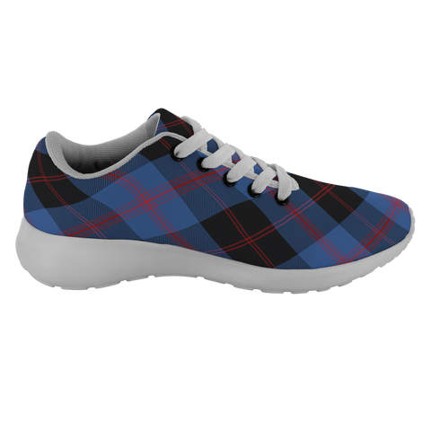 Image of ScottishShop Tartan Sneakers Angus Modern Scotland Running Shoes - shirtskishirt