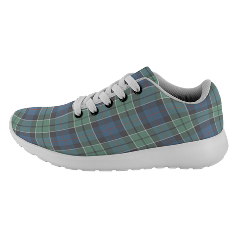 Image of Tartan Sneakers - Leslie Hunting Ancient Scotland | Unisex Tartan Running Shoes | Sneakers Men & Women Tartan Shoes