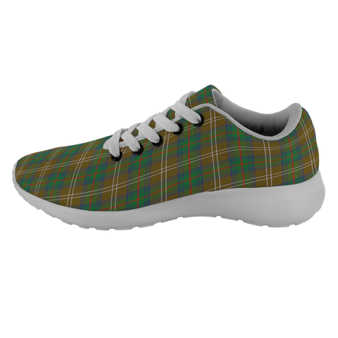 Image of ScottishShop Tartan Sneakers Chisholm Hunting Scotland Tartan Running Shoes - shirtskishirt