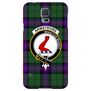 Armstrong Modern Scottish Clan Tartan Phone Case - shirtskishirt