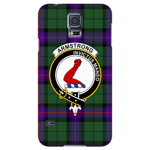 Image of Armstrong Modern Scottish Clan Tartan Phone Case - shirtskishirt