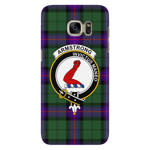 Image of Armstrong Modern Scottish Clan Tartan Phone Case - shirtskishirt