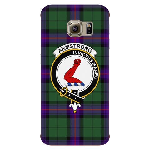 Image of Armstrong Modern Scottish Clan Tartan Phone Case - shirtskishirt