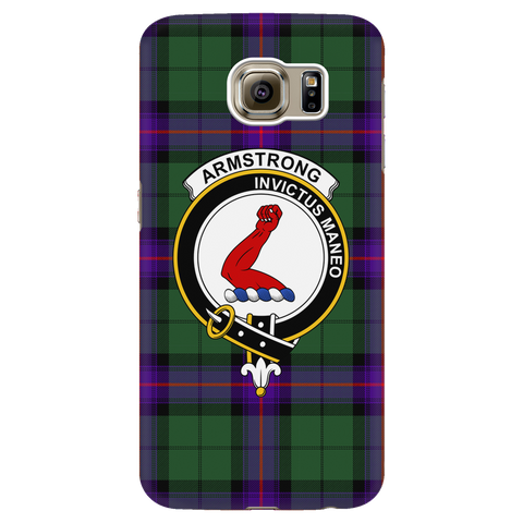 Image of Armstrong Modern Scottish Clan Tartan Phone Case - shirtskishirt