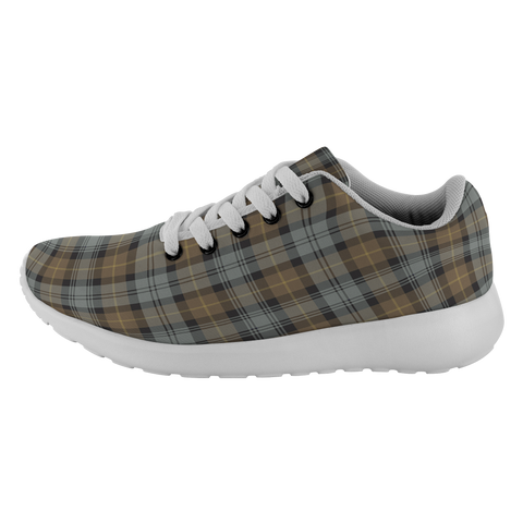 Image of Tartan Sneakers - Gordon Weathered Scotland | Unisex Tartan Running Shoes | Sneakers Men & Women Tartan Shoes