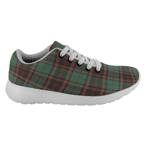 Image of ScottishShop Tartan Sneakers Buchan Ancient Scotland Running Shoes - shirtskishirt