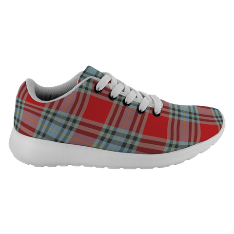 Image of Tartan Sneakers - MacLeay Scotland | Unisex Tartan Running Shoes | Sneakers Men & Women Tartan Shoes