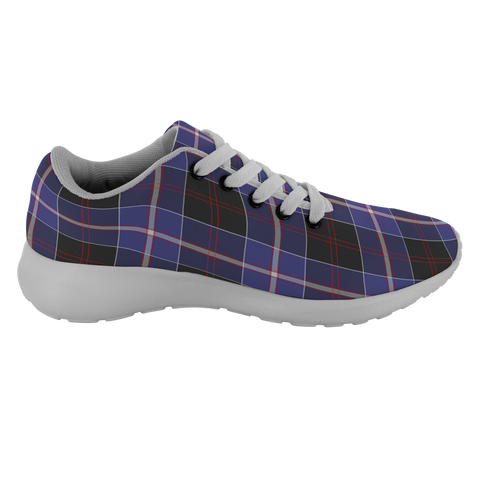 Image of ScottishShop Tartan Sneakers Dunlop Modern Scotland Tartan Running Shoes - shirtskishirt