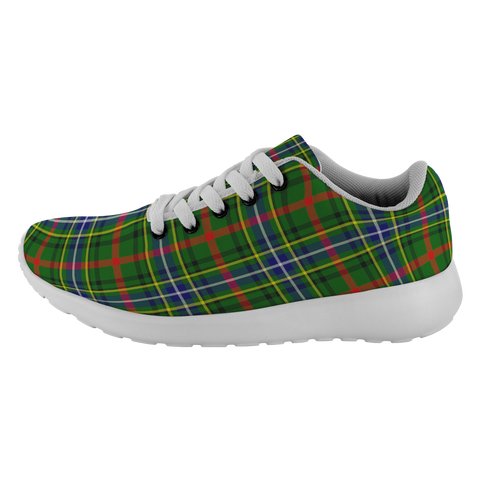 Image of ScottishShop Tartan Sneakers Bisset Pattern Scotland Running Shoes - shirtskishirt