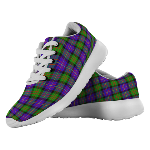 Image of ScottishShop Tartan Sneakers Cameron Scotland Tartan Running Shoes - shirtskishirt