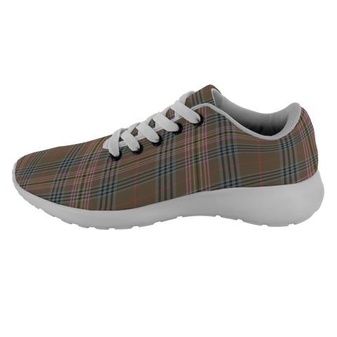 Image of Tartan Sneakers - Kennedy Weathered Scotland | Unisex Tartan Running Shoes | Sneakers Men & Women Tartan Shoes