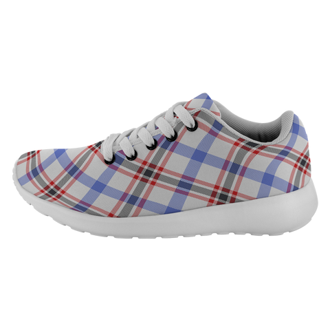 Image of ScottishShop Tartan Sneakers Boswell Modern Scotland Running Shoes - shirtskishirt