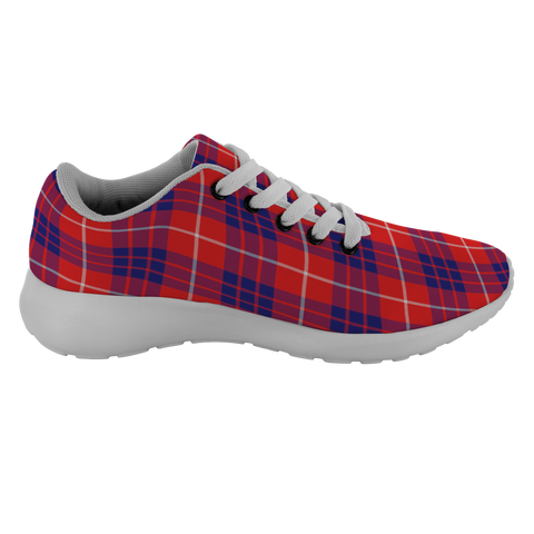 Image of Tartan Sneakers - Hamilton Modern Scotland | Unisex Tartan Running Shoes | Sneakers Men & Women Tartan Shoes