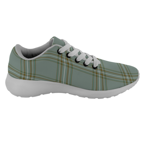 Image of Tartan Sneakers - Kelly Scotland | Unisex Tartan Running Shoes | Sneakers Men & Women Tartan Shoes