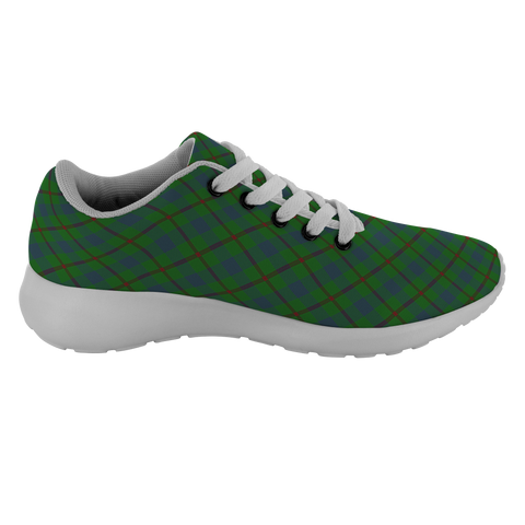 Image of ScottishShop Tartan Sneakers Agnew Hunting Scotland Running Shoes - shirtskishirt