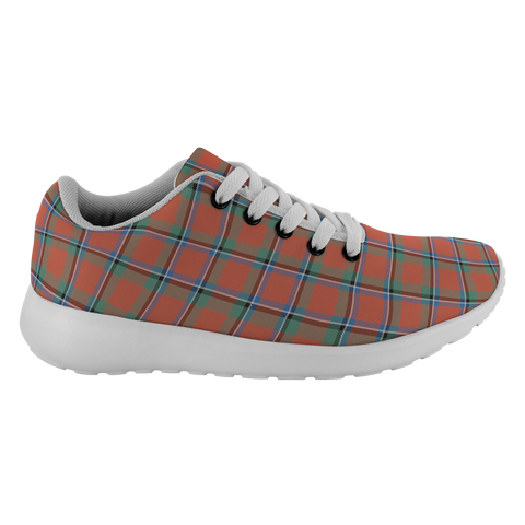 Image of Tartan Sneakers - Sinclair Ancient Scotland | Unisex Tartan Running Shoes | Sneakers Men & Women Tartan Shoes