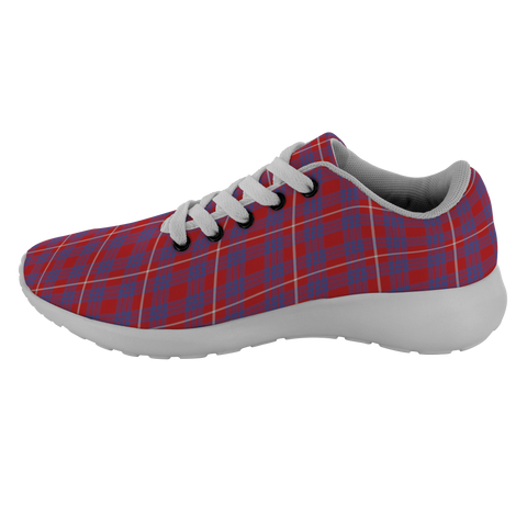 Image of Tartan Sneakers - Hamilton Scotland | Unisex Tartan Running Shoes | Sneakers Men & Women Tartan Shoes